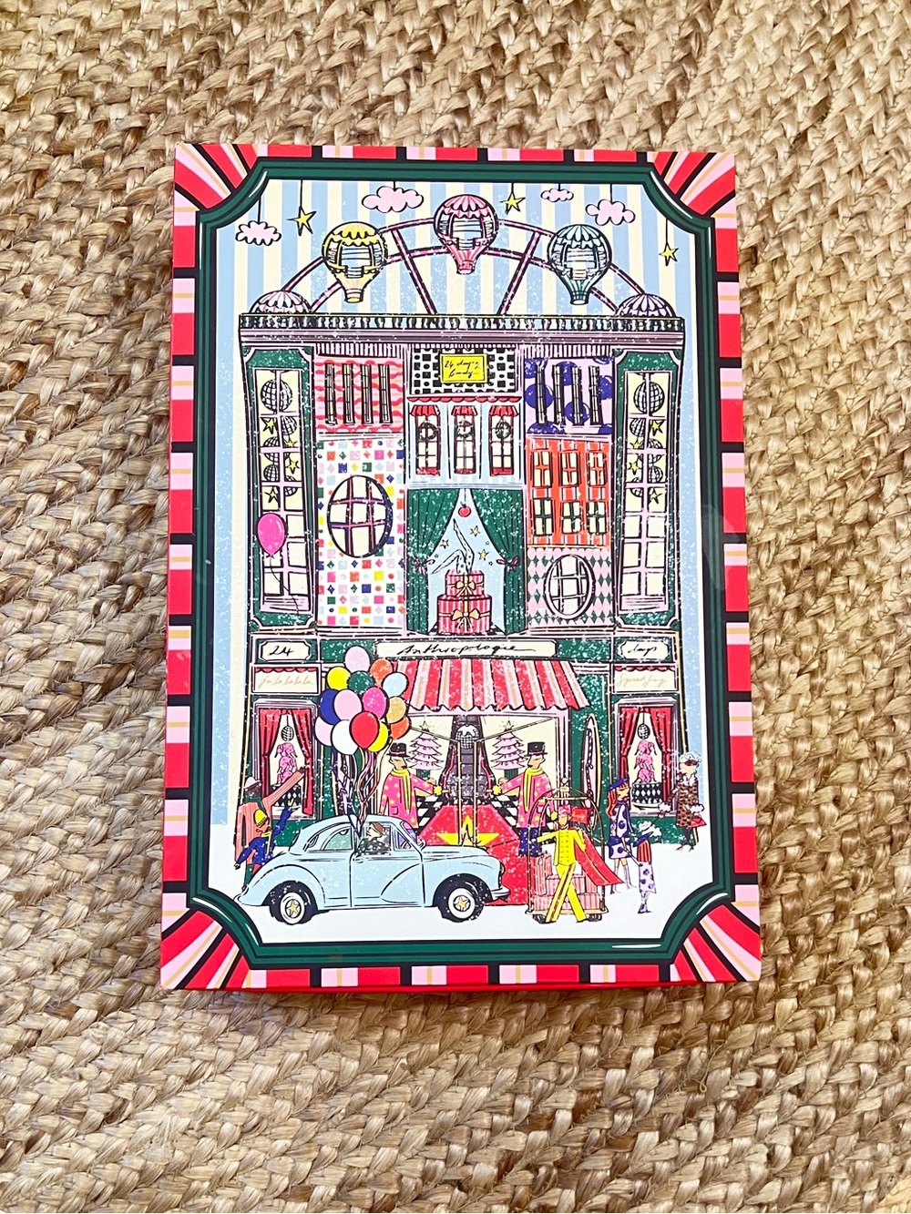 Empty Anthropologie Advent Calendar 2024